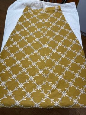 Zara Lightweight Summer All Cotton A-Line Skirt - Sz S